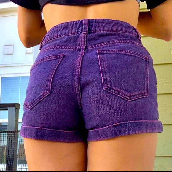 BullHead Mom Shorts Pink Dyed - Picture 6 of 13